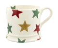 Emma Bridgewater Red Green & Gold Stars Small Mug