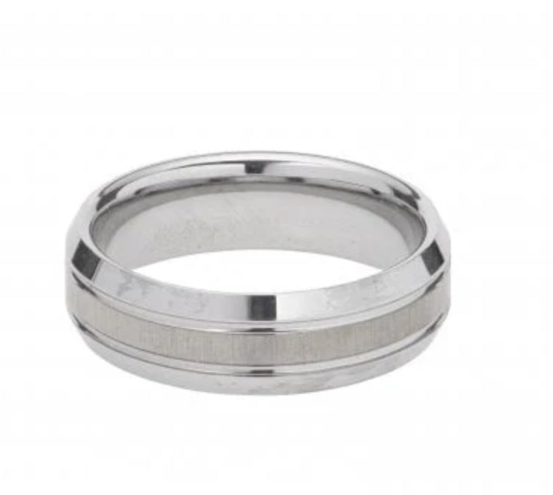 Unique And Co Men’s Tungsten Carbide Ring 7mm