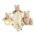 Disney Winnie The Pooh Soft Toy Comforter And Rattle Gift Set