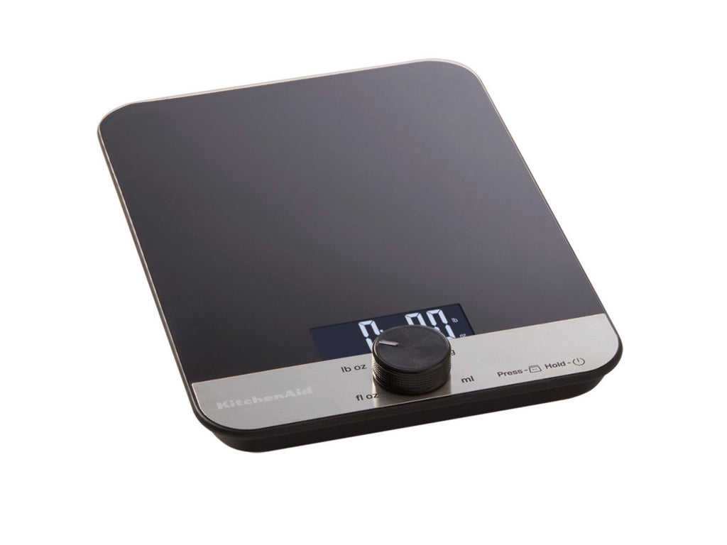 KitchenAid Scales Digital Glass Top 5000g Dry / 5000ml Liquid Capacity