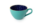 Mikasa Indigo Chevron Stoneware Mug 330ml