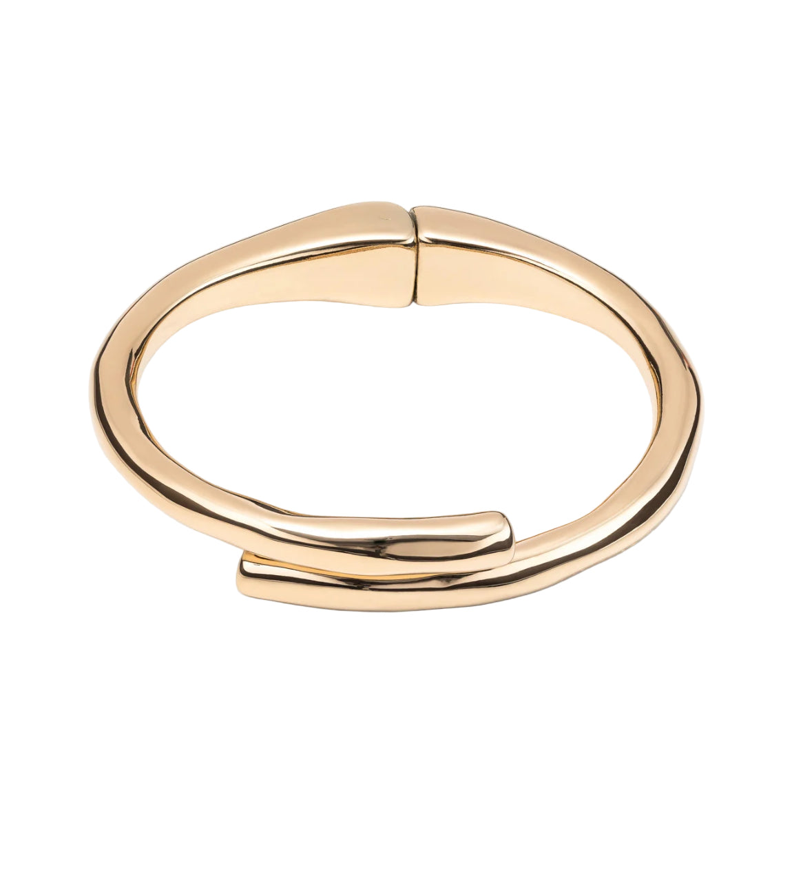 Uno De 50 Meeting Point Gold Plated Bangle Bracelet