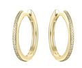 Gisser Gold Plated Allure 20mm Hoop Earrings