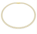 Swarovski Una Angelic Necklace Round Cut Small White Gold Tone Plated