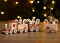 Wooden Christmas  Forest Train
