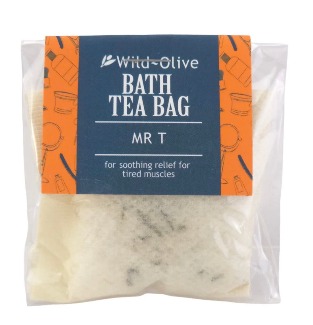 Wild Olive Bath Tea Bag Mr T