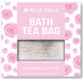 Wild Olive Bath Tea Bag Marshmallow Rose