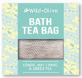 Wild Olive Bath Tea Bag Lemon, May Chang and Green Tea