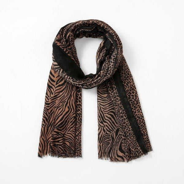 Eco Style Leopard And Zebra Print 26 Beige