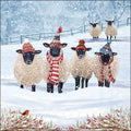 Ambiente Christmas Paper Napkins Warm Winter Woolies