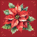 Ambiente Christmas Paper Napkins Festive Poinsettia