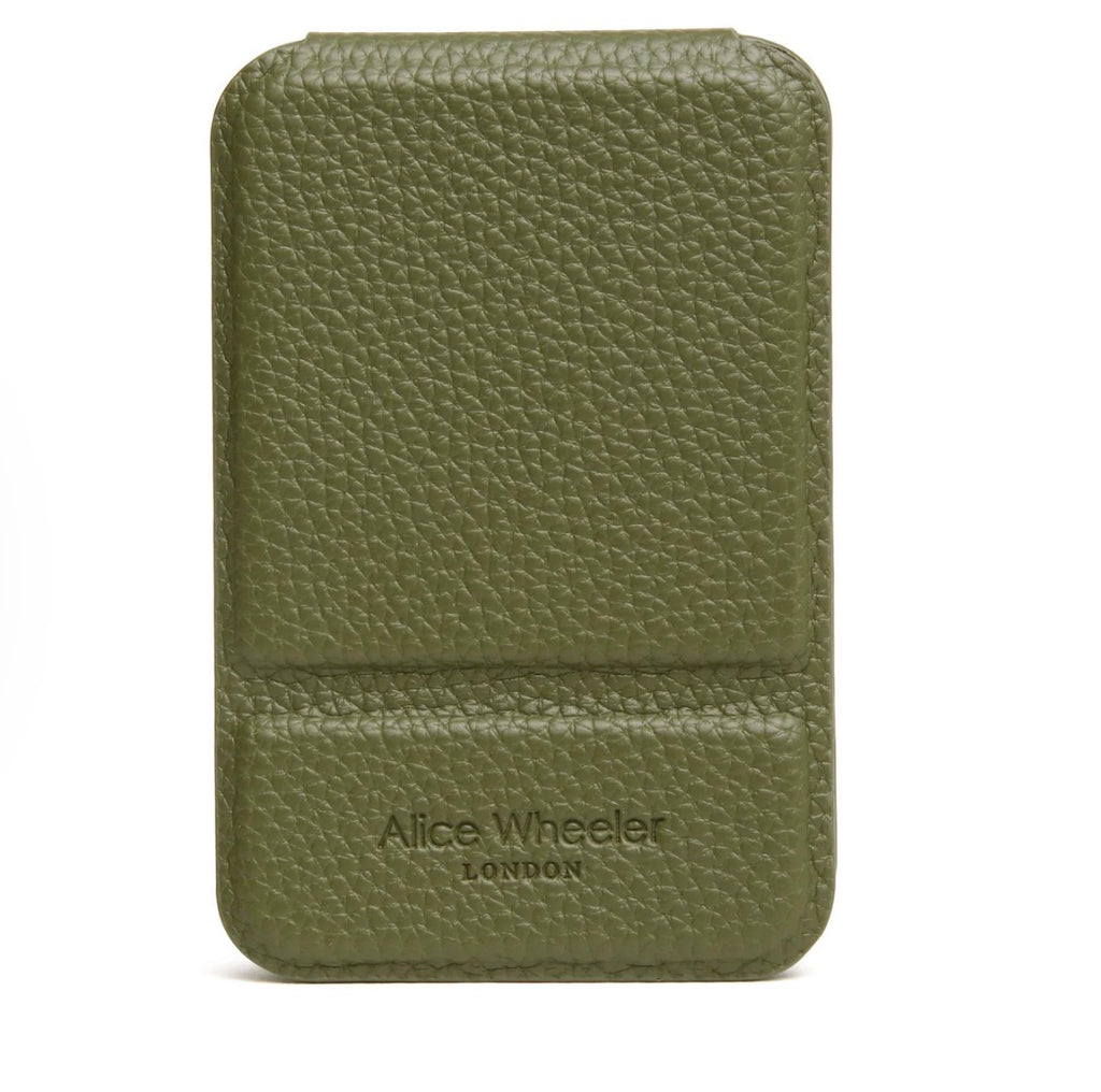 Alice Wheeler Olive - Mini Folding Mirror