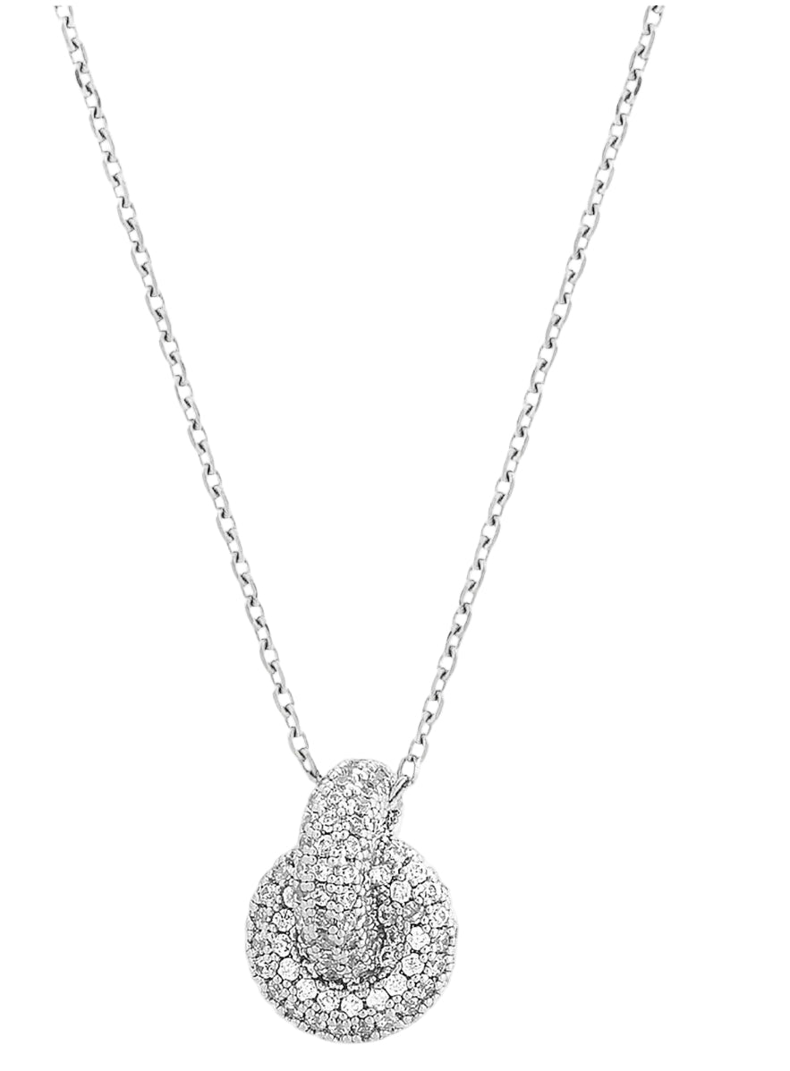 Edblad Redondo Sparkle Necklace S Steel