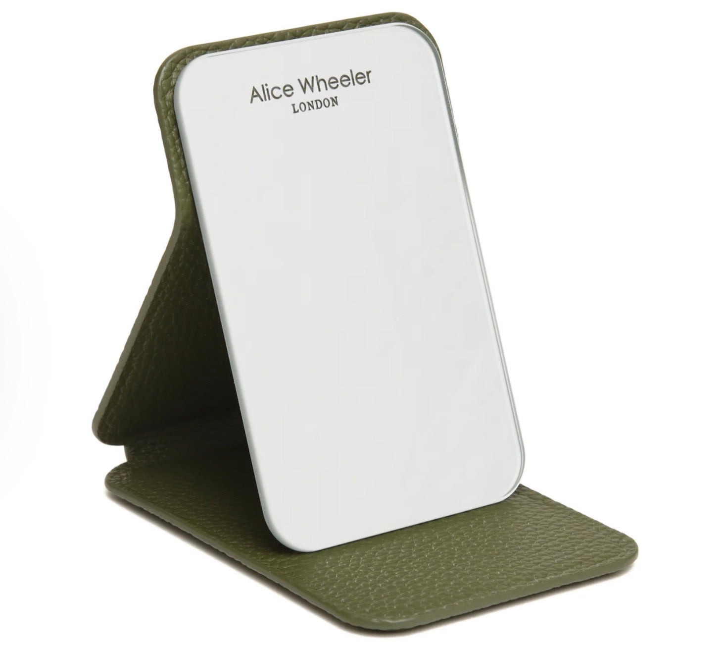 Alice Wheeler Olive - Mini Folding Mirror