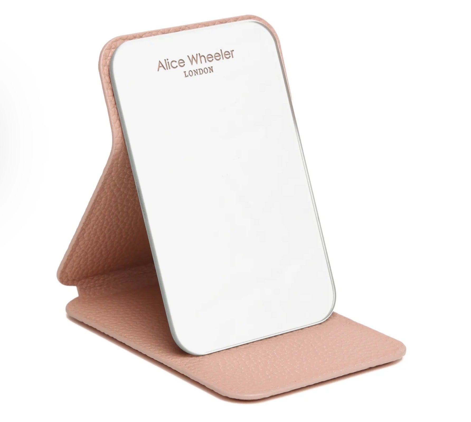 Alice Wheeler Pink - Mini Folding Mirror