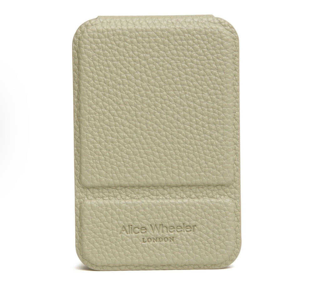 Alice Wheeler Pistachio - Mini Folding Mirror