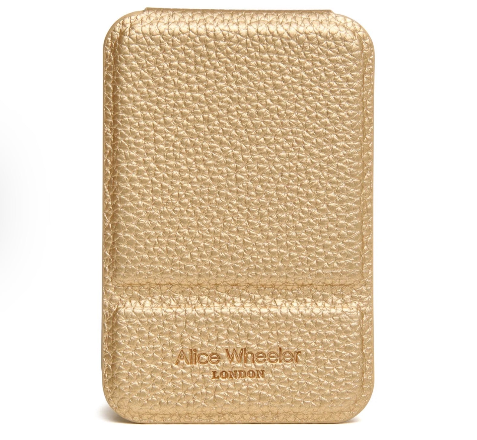 Alice Wheeler Gold - Mini Folding Mirror