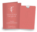 The Country Candle Company Scented Expressions Oudh & Cedarwood Luxury Fragrance Card