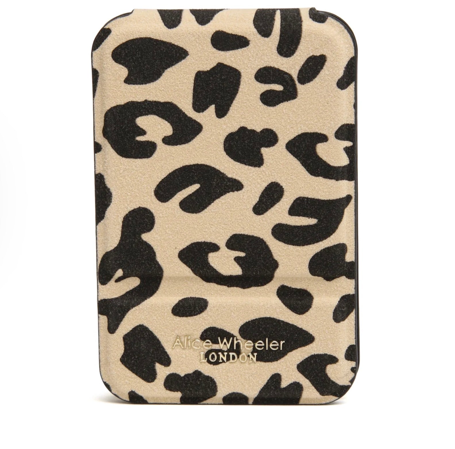 Alice Wheeler Leopard - Mini Folding Mirror