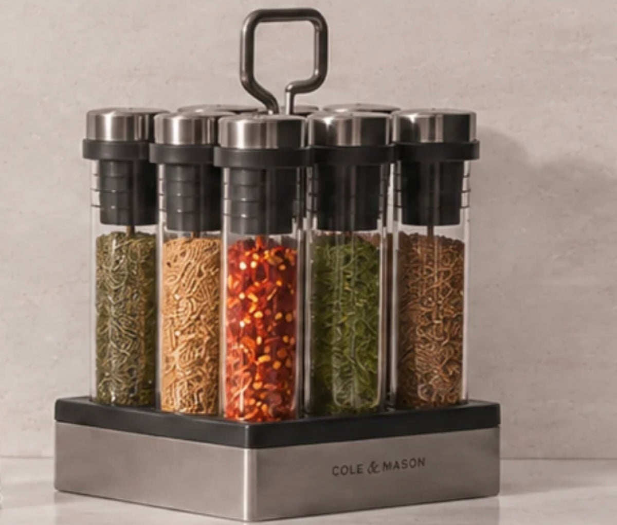 Cole and Mason Shadwell Countertop Spice Storage