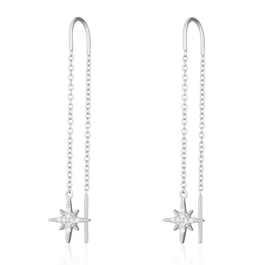 Scream Pretty Threader Earrings Sterling Silver