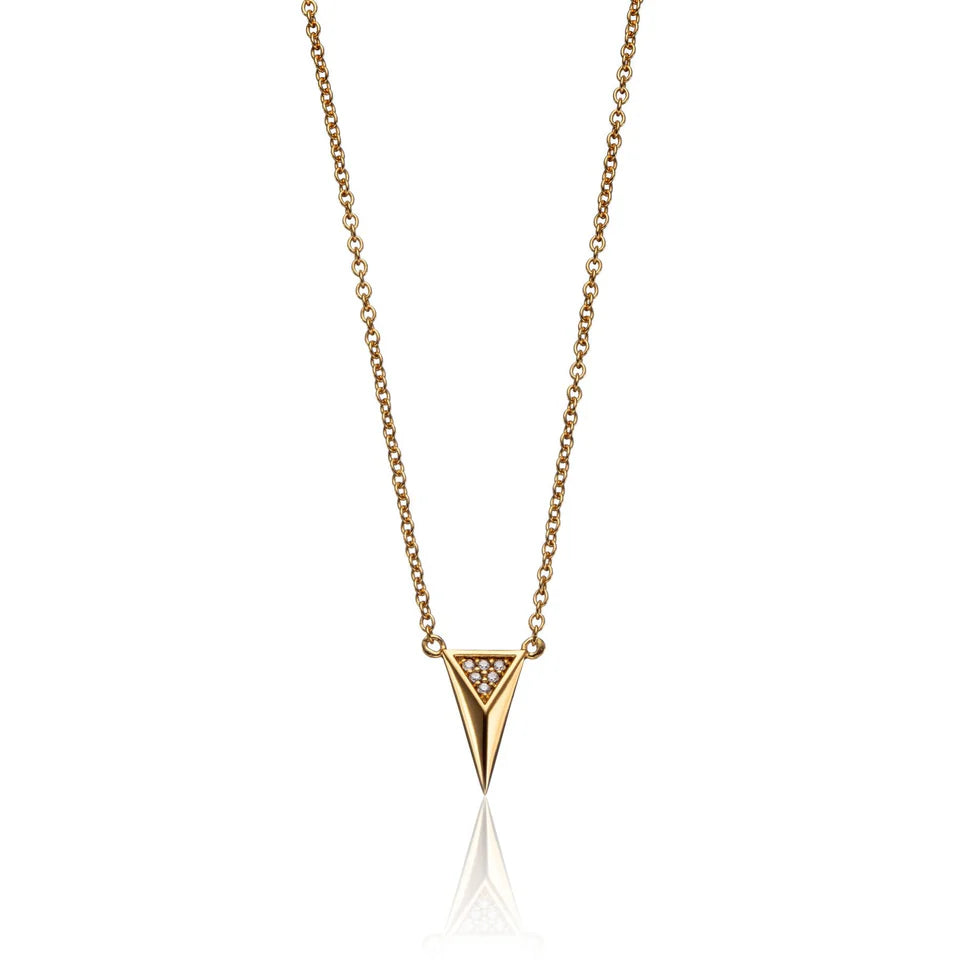 Scream Pretty Rebel Necklace With Slider Clasp 18K Gold Plated