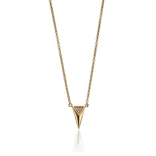 Scream Pretty Rebel Necklace With Slider Clasp 18K Gold Plated