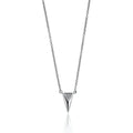 Scream Pretty Rebel Necklace With Sliding Clasp Rhodium Plated