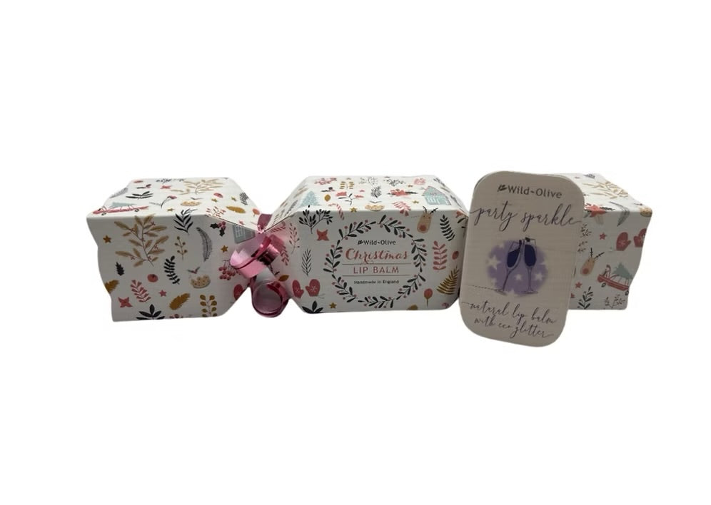 Wild Olive Christmas Cracker Lip Balm