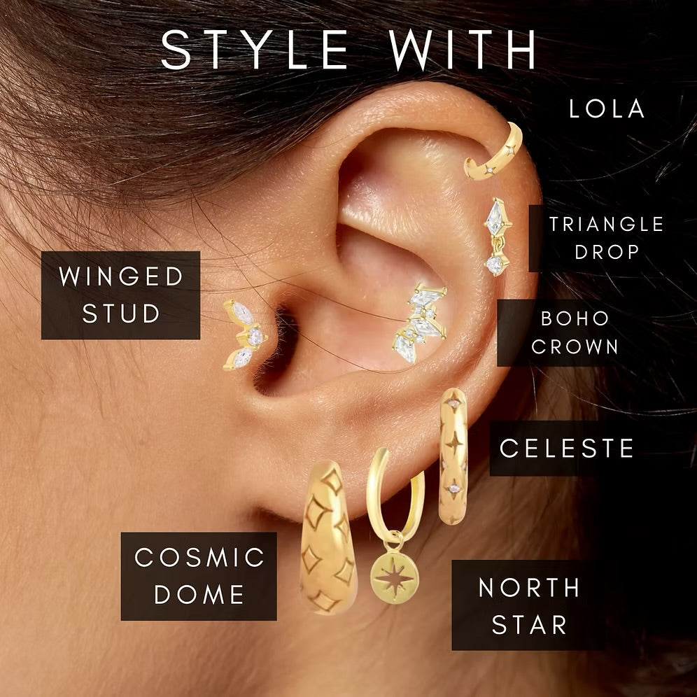 She Is Beautiful Lola Gold Cuff