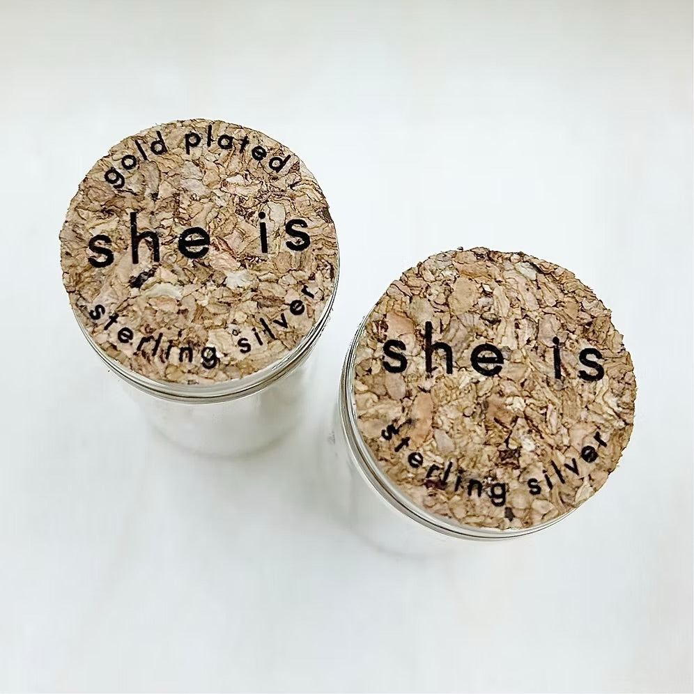 She Is Beautiful Lola Cuff Sterling Silver