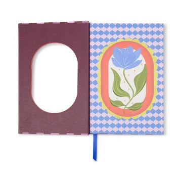 Designworks Framed Floral Journal Magnolia