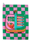 Sardines Cotton Tea Towel