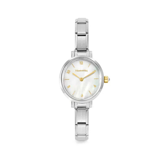 Nomination Time Oval Watch Mother Of Pearl 076040/008