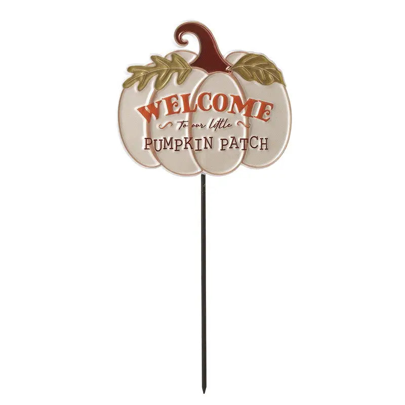 Welcome Pumpkin Patch Stake