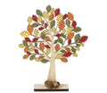 Small Autumn Leaves Wooden Tree