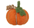 Orange Felt Pumpkin
