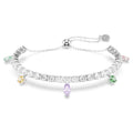 Swarovski Ariana Grande x Swarovski Bracelet  Mixed Cuts Multicoloured Rhodium Plated