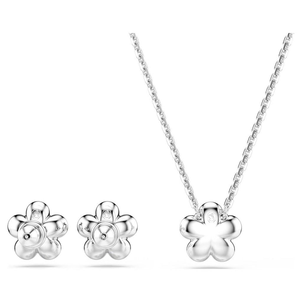 Swarovski Ariana Grande x Swarovski Set Crystal Pearl Round Cut Flower White