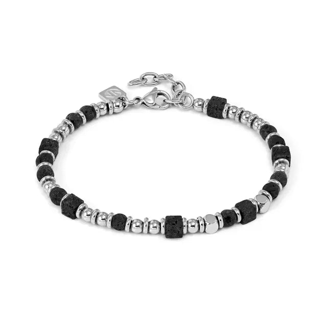 Nomination INSTINCSTYLE Infinity Bracelet Lava Stone 027935/036