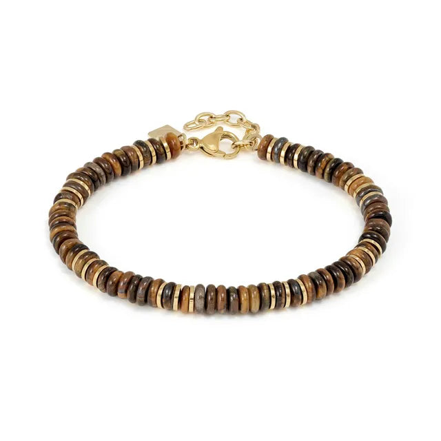 Nomination INSTINCSTYLE Infinity Yellow And Natural Tiger Eye 027937/041