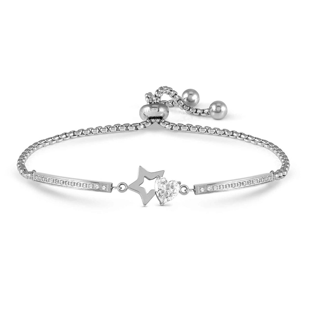 Nomination Milleluci Refined Bracelet In Steel Star 028019/023