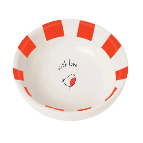 Belly Button Designs Robin With Love Trinket Dish