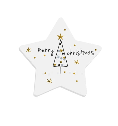 Belly Button Designs Merry Christmas Slim Token