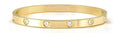 Nomination PRETTY BANGLES BRACELET, WHITE HEART CZ 029529/020