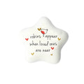 Belly Button Robins Appear Star Porcelain Token