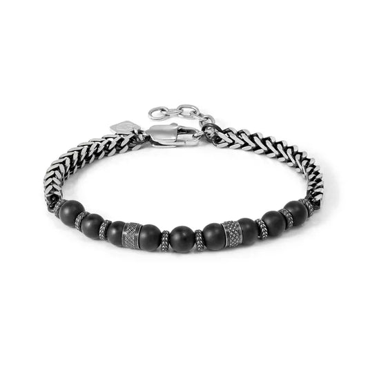 Nomination MANVISION STEEL BRACELET WITH NATURAL STONES 133017/051