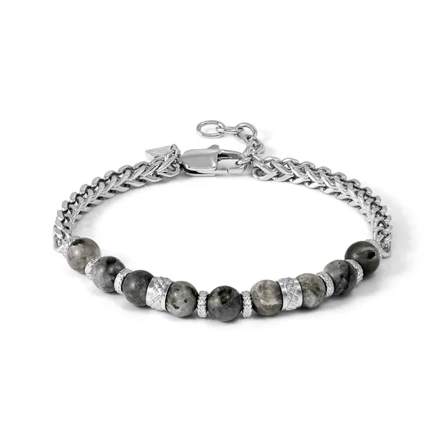 Nomination MANVISION STEEL BRACELET WITH NATURAL STONES 133017/081