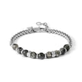 Nomination MANVISION STEEL BRACELET WITH NATURAL STONES 133017/081