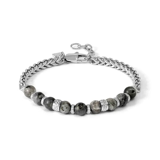 Nomination MANVISION STEEL BRACELET WITH NATURAL STONES 133017/081